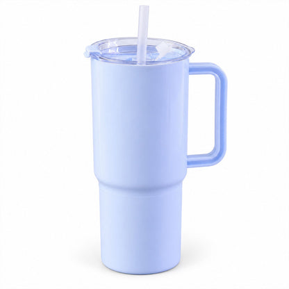 Sipora Travel Tumbler 750ml With Reusable Straw And Handle (1 Pc)