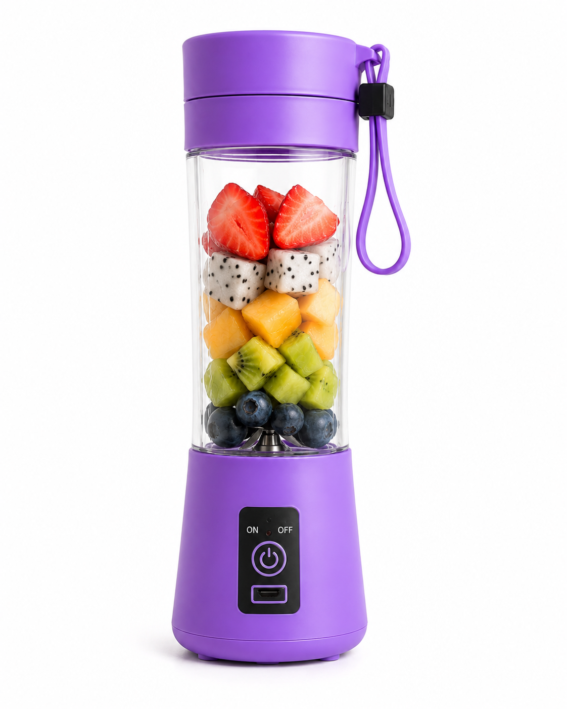 Nookly™ Portable USB blender - 6 blade Rechargeable Juicer